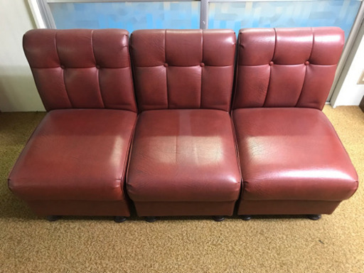 1人掛けソファー　6台　休憩室・待合室に　1人用