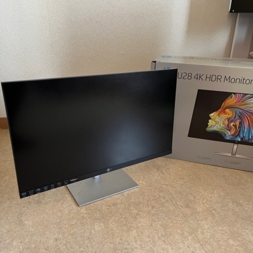 HP U28 4K HDR モニター