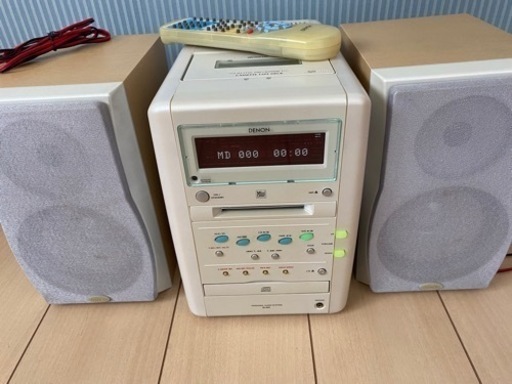 DENON MDコンポ　（ジャンク品）