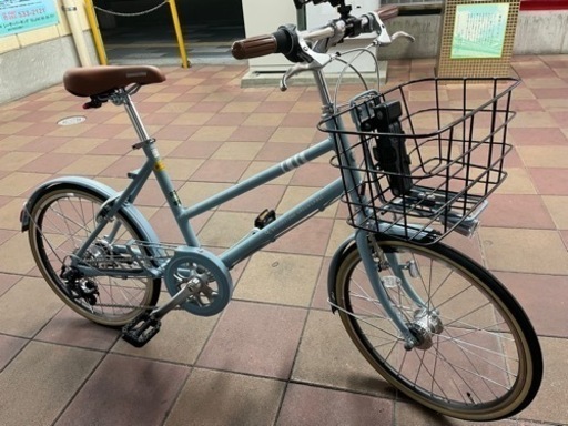 ブリヂストン マークローザ M7 マットブルーグレー ミニベロ