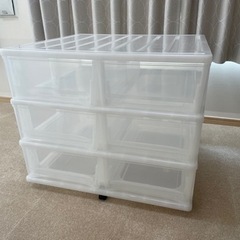 収納ケース　プラスチックケース　ニトリ　美品　衣装ケース　押入れ収納の画像