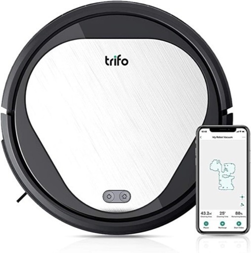 ロボット掃除機 4000Pa大吸力 アプリ連動 衝突防止 落下防止 自動充電 Alexa Wi-Fi 大容量ダストボックス