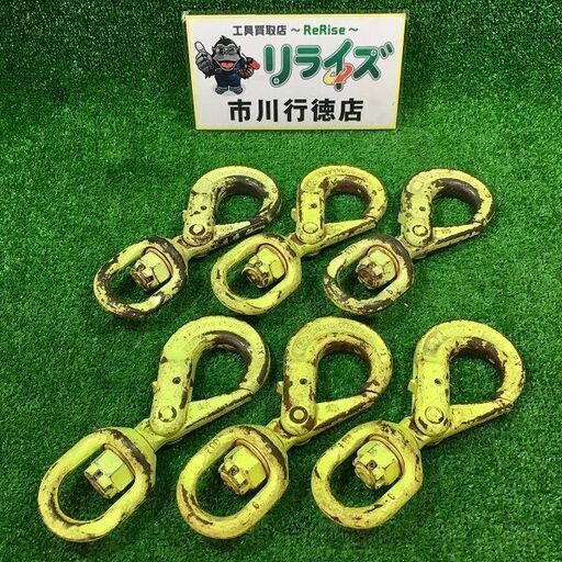 マーテック BKL-6-10 スイベルフック 1.2ｔ 6個セット【市川行徳店】【店頭取引限定】【中古】管理番号：ITUNGTM0ODWC