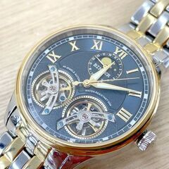 BINGER 腕時計 ムーンフェイズ B-8606M-1 ダブル...