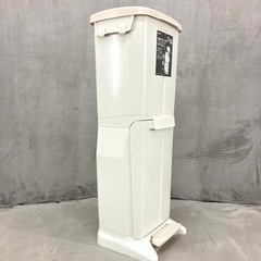 ゴミ箱　ダストボックス　分別用ペダルペール(2段)  33L  ニトリ　ナチュラル　19L + 16Lの画像