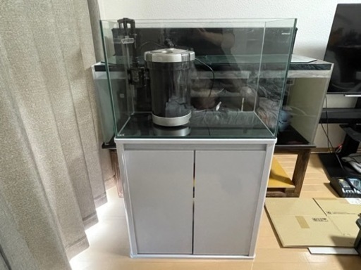 引取り限定600ガラス水槽･外部フィルター･水槽台セット