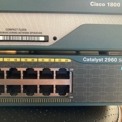 【値下げ】Cisco 1800 & Catalyst2960の画像