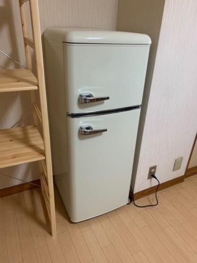冷蔵庫　レトロ　114L