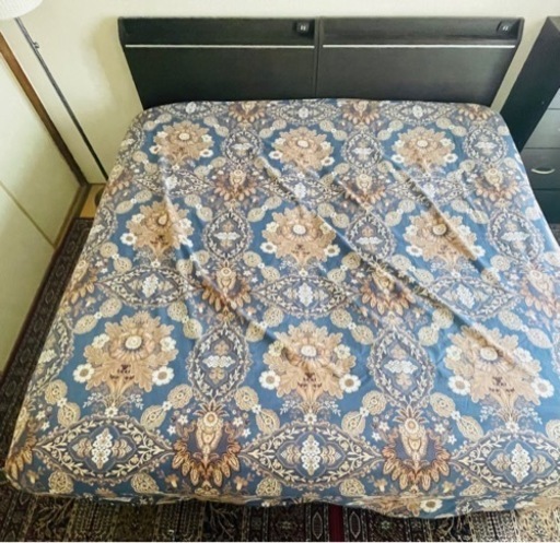 シングルベット　マットレス付き　引き出しあり　x 2台　収納たっぷり