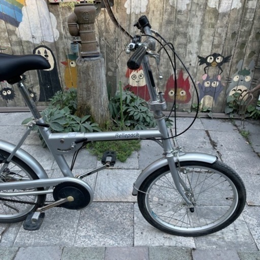 【2564】折り畳み　マルイシB ellepack 20インチ　サドル新品　13,800円（防犯・税込）