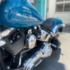 ハーレーダビッドソン ソフテイルデュース‼️限定 CRキャブ車両交換　の画像