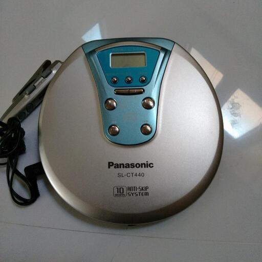 パナソニックポータブルCDプレーヤー