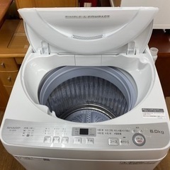 I622 ☆ SHARP 6.0㎏ 洗濯機 2018年製 ⭐動作確認済 ⭐クリーニング