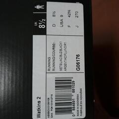 ★訳あり格安★アディダスランニングシューズ27cmの画像