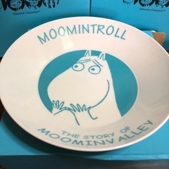 パスタカレー皿2枚セット(ムーミン&ニョロニョロ)