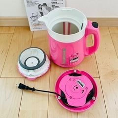 【中古】タイガー　電気ケトル1.2L　PCI-AE12　ピンクの画像