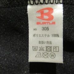 【新品同様】Burtle　バートル　メンズ　ポロシャツ　黒　Lサイズの画像