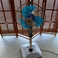 ①昭和レトロ　扇風機　ナショナル