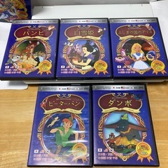 633、［DVD］世界の名作アニメコレクション5本セット［日本語／英語／韓国語］の画像