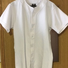 ⚾️ 野球部 練習着 上下  白の画像