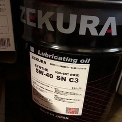 エンジンオイル　5w-40 SN 