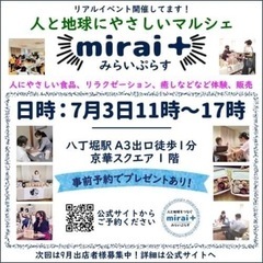 【明日開催】八丁堀マルシェ 洗剤プレゼント！