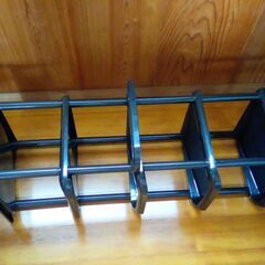 「シューズラック 5段 (靴とカサの収納ラック) ＋ 2段 (靴収納ラック)」　美品　最大7段　プラスチック組立式の画像