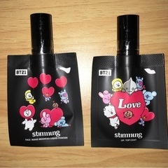新品未開封　BTS  BT21スティモン　パウダーリキッド、リッ...