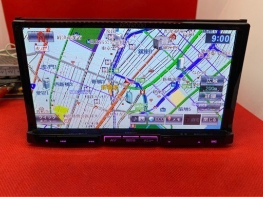 KENWOOD 上級　MDV-L500 フルセグ　新品バックカメラ付　フルセット さ-7