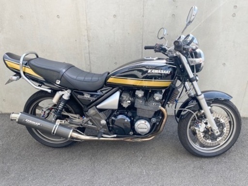 ゼファーχ 車検2年付　ZR400C タイガーカラー旧車