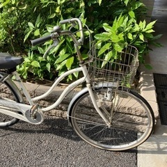 【配達可】子供乗せ自転車　26インチ　ママチャリの画像