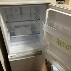 シャープ　ノンフロン冷凍冷蔵庫 137L SJ-D14D-S 2018年製　ジャンク品 の画像