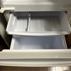 シャープ　ノンフロン冷凍冷蔵庫 137L SJ-D14D-S 2018年製　ジャンク品 の画像