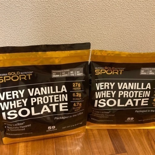 【2袋】California Gold Nutrition プロテインベリーバニラ