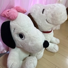 スヌーピー⭐︎ぬいぐるみ大の画像