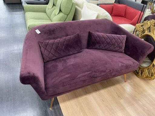 Franc franc　2人掛けソファー　フォヴォリ　ソファPU【トレファク上福岡】