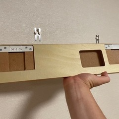 壁掛けラックの画像