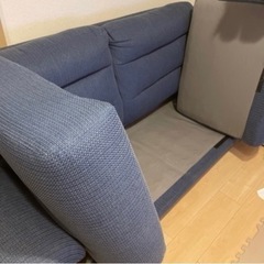 【7万円弱で購入】3人掛けソファ　ニトリの画像
