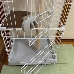 ⭐️決まりました⭐️キャットケージ　タワー３段（引き取り限定）の画像