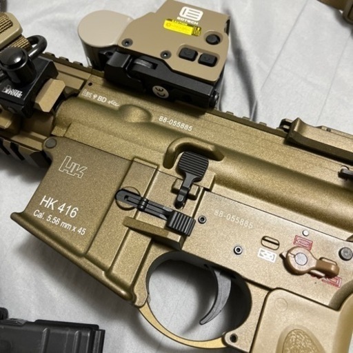 ガスブロ　HK416 エアガン(umarex)