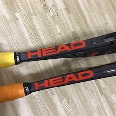 テニスラケット　HEAD２本セットの画像