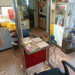 美容室用　ドレッサー　両面鏡　セット面