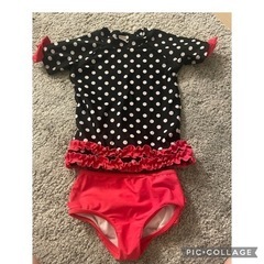 ラッフルバッツ　女児　女の子　水着　4T 4歳用