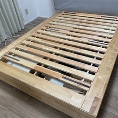 IKEA セミダブルベッド
