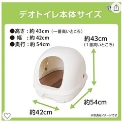 ネコ用トイレ　ワンルームでも臭い気になりません。お世話が楽。室内飼いなら、これがいい！の画像