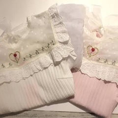 LIZLISA リブレーストップス2色セット