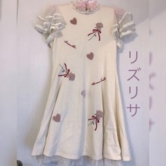 LIZLISA アップリケワンピ