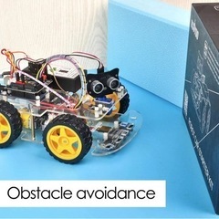 Arduino用 アルドゥイーノ UNO 多機能 教育 ロボット カー V2.1の画像