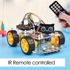 Arduino用 アルドゥイーノ UNO 多機能 教育 ロボット カー V2.1の画像