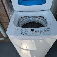 洗濯機 ハイアール JW-K42M 美品